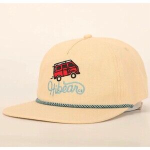 Hibear Magic Bus Hat Rope Cap Surf Camp Hike Beach